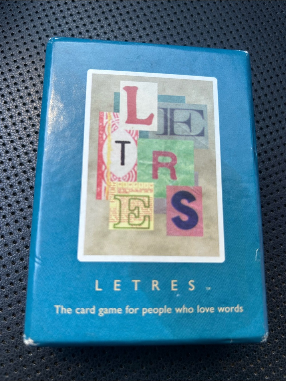 Vintage 1997 LETRES Word Card Game Complete